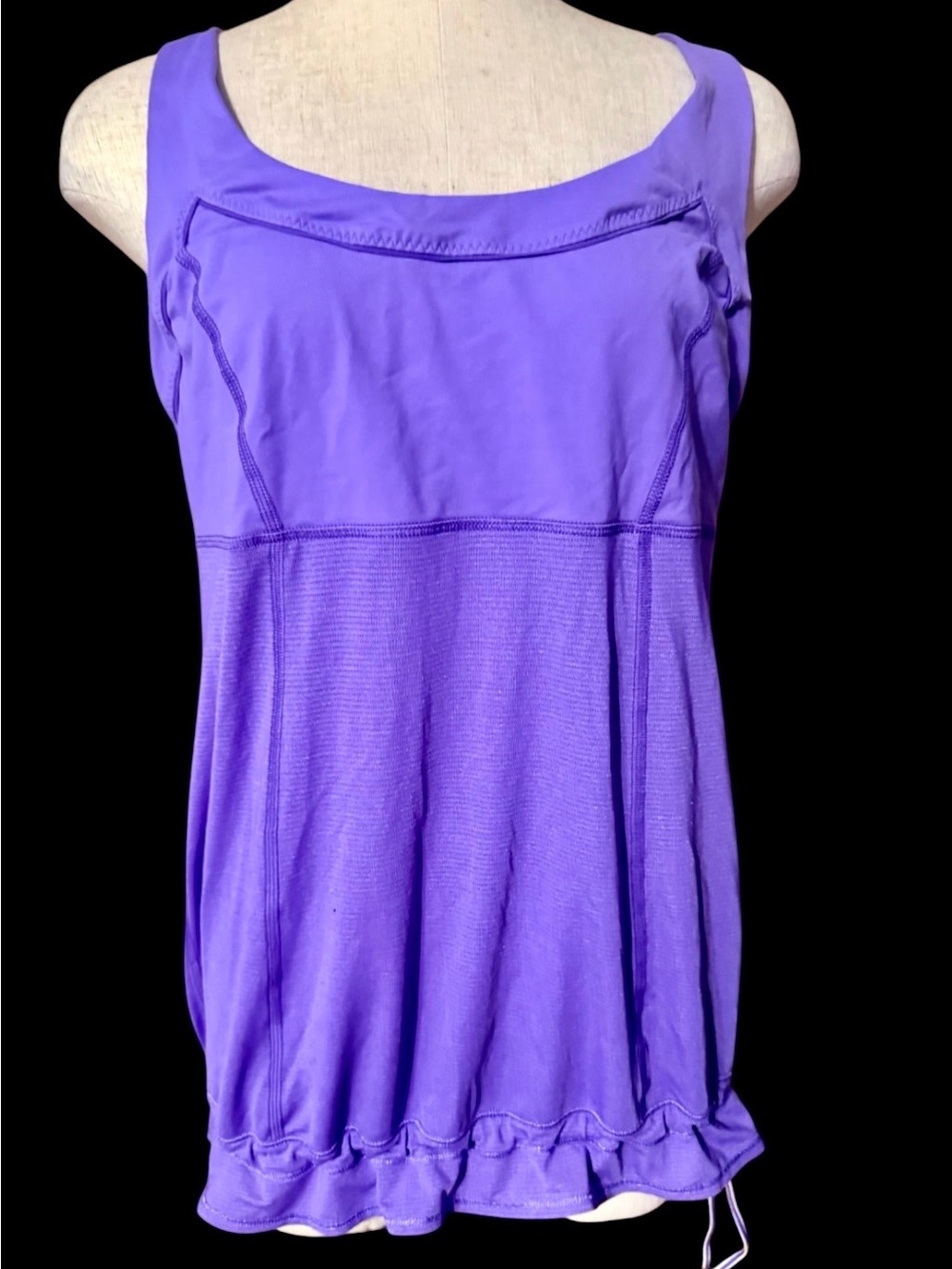 lululemon athletica Purple Scoop Neck Tank Top